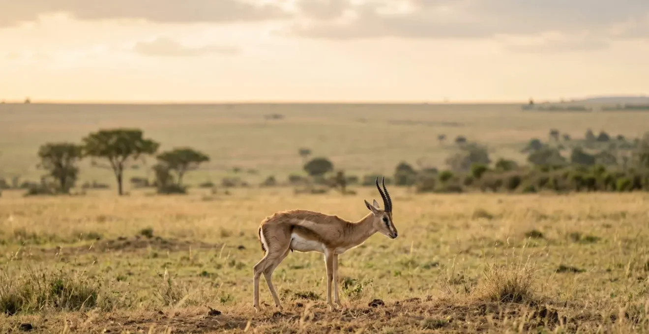 Représentation symbolique d'un animal dans la nature exprimant la libération naturelle du stress